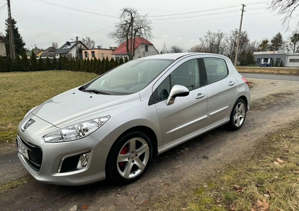 Peugeot 308 cena 19900 przebieg: 229000, rok produkcji 2012 z Września małe 37